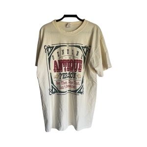 Genuine Antique person been there done that can't remember 1993 vintage T XL